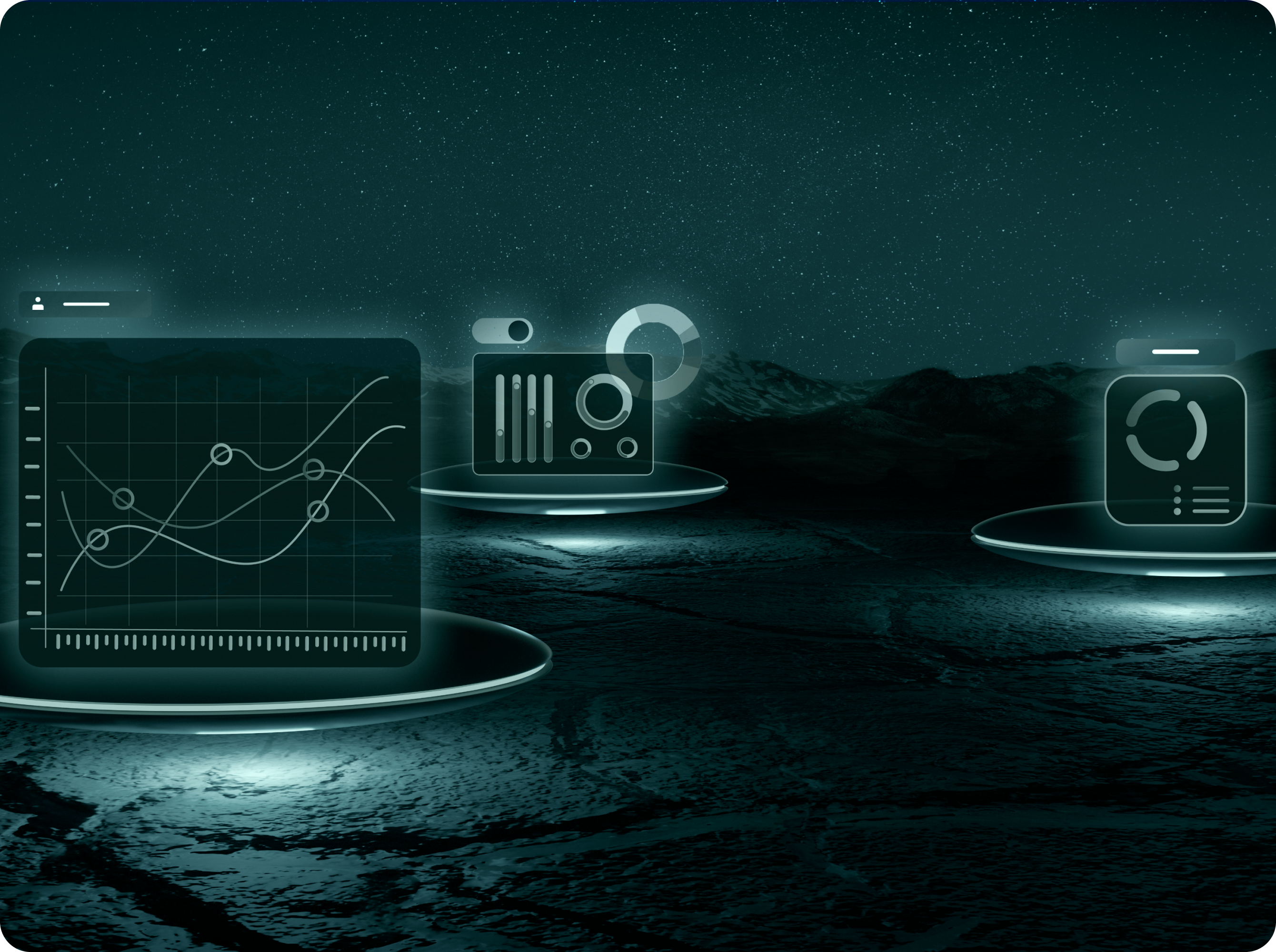 AI and Data Analytics Illustration